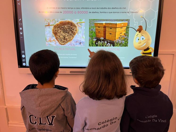 PROJETO BEE SCHOOL NO COL&Eacute;GIO LEONARDO DA VINCI