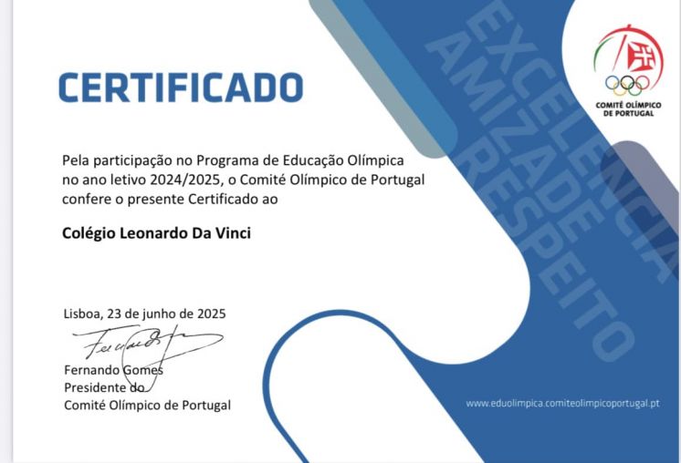 Col&eacute;gio Leonardo Da Vinci no Programa de Educa&ccedil;&atilde;o Ol&iacute;mpica